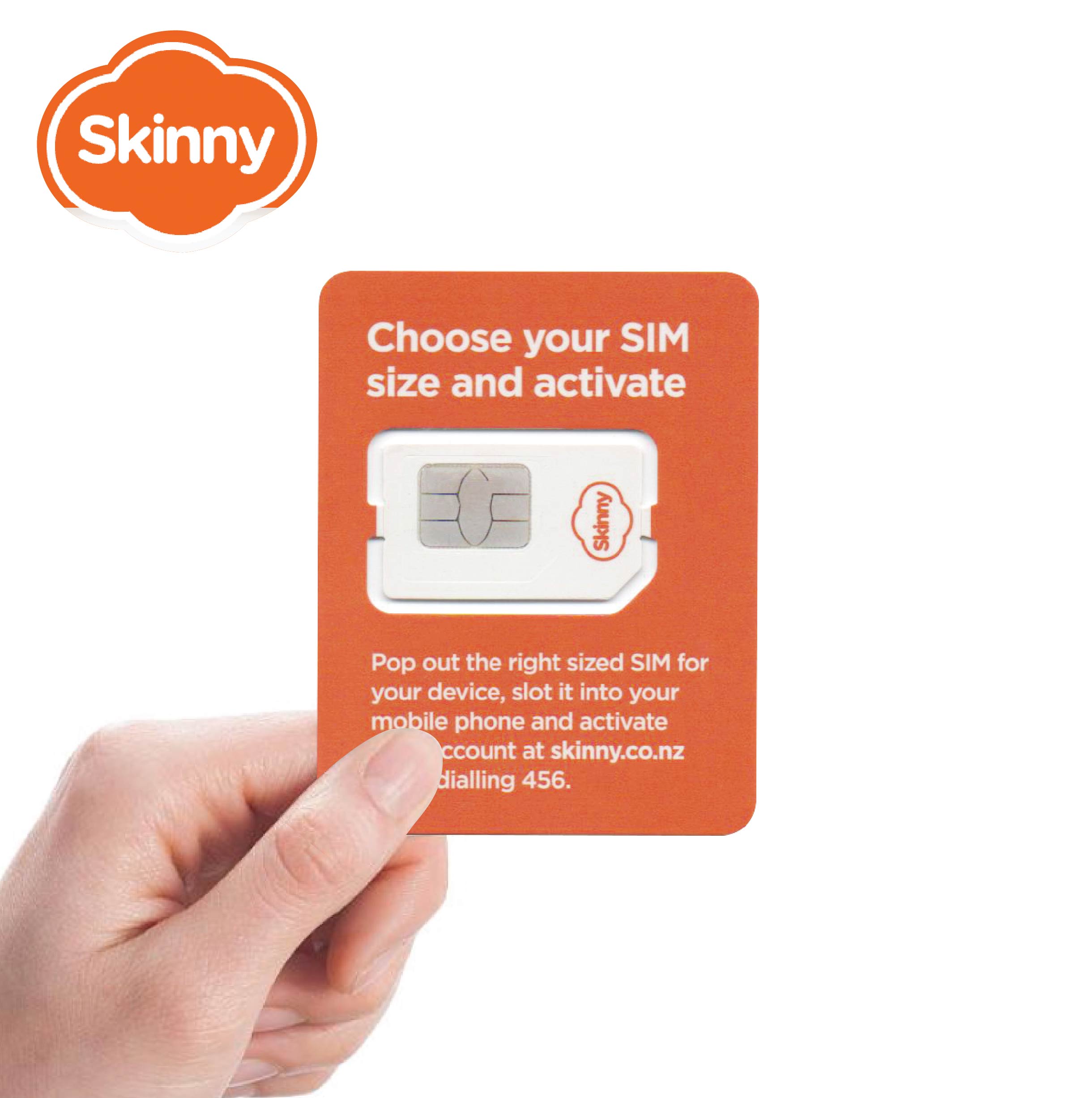 [￥80] 新西兰Skinny电话卡 原生注册SIM卡 有效期3个月 可注册WhatsApp/Telegram等热门APP(此价格仅供参考，具体价格咨询客服)