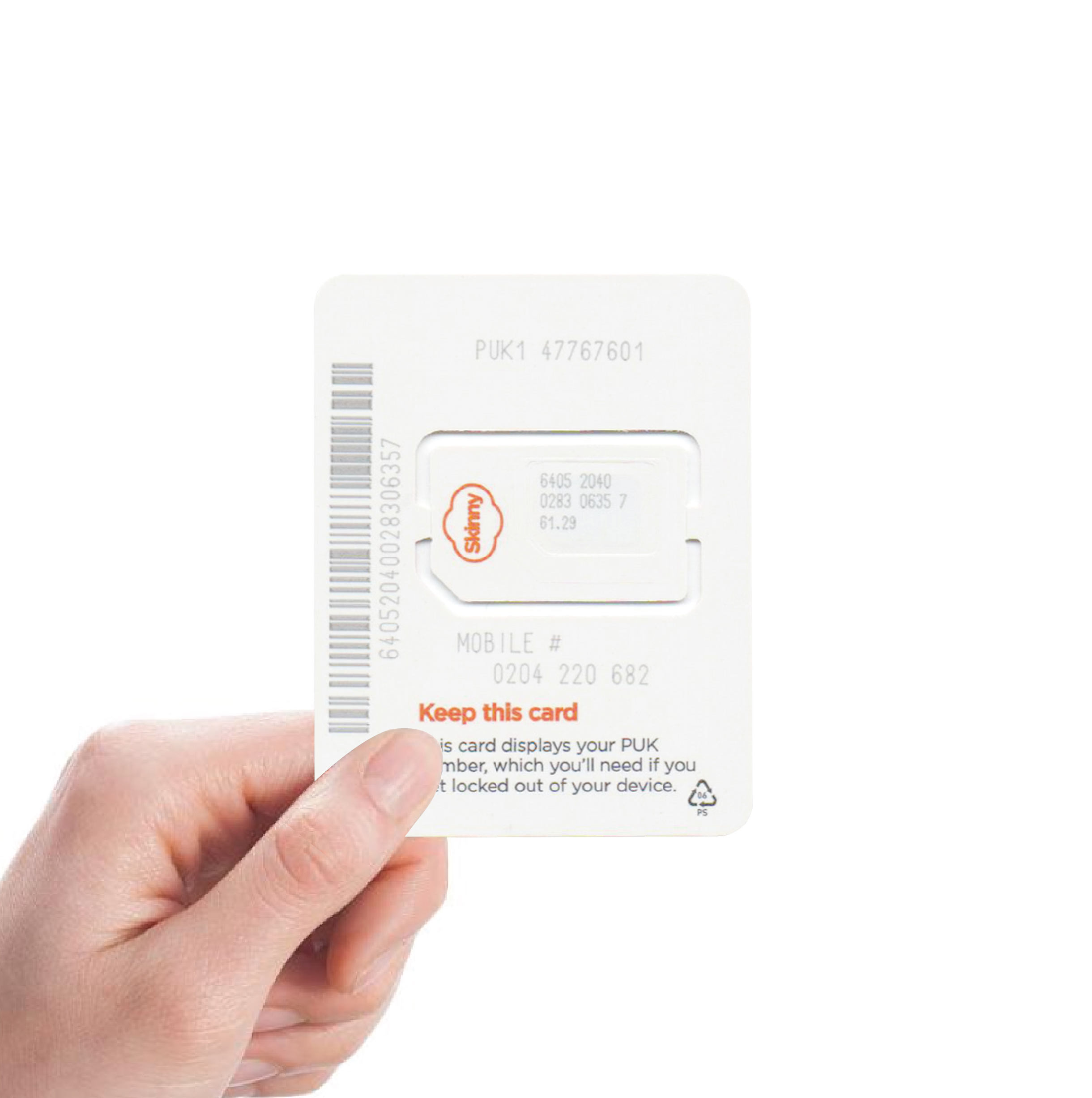 [￥80] 新西兰Skinny电话卡 原生注册SIM卡 有效期3个月 可注册WhatsApp/Telegram等热门APP(此价格仅供参考，具体价格咨询客服)