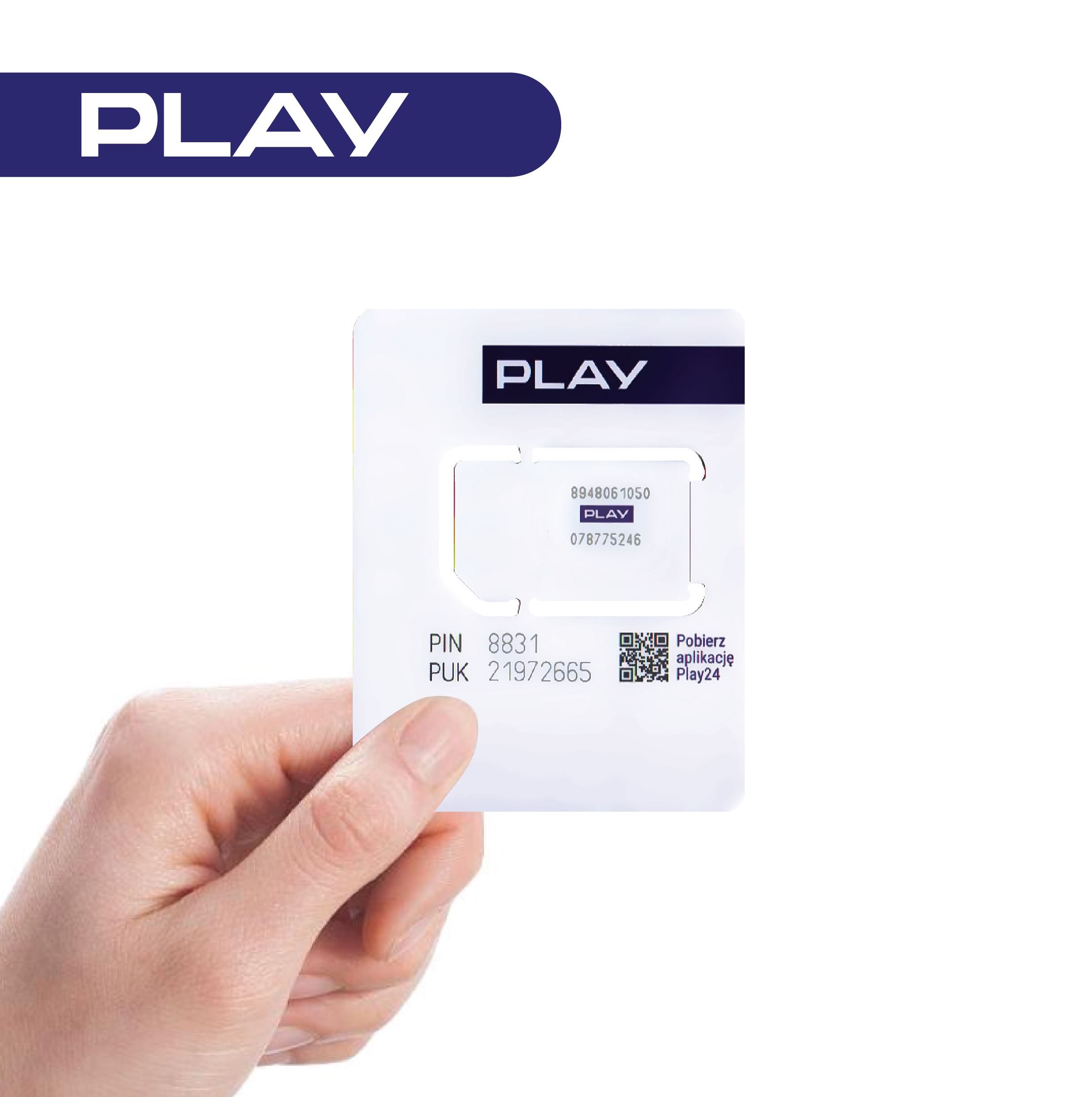 [￥98] 波兰PLAY电话卡 原生注册卡 超长有效期 支持注册WhatsApp/Telegram/TikTok等热门应用(此价格仅供参考，具体价格咨询客服)